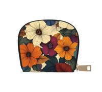 SHFJASBNUMG Anime Forest - Cartera de piel con diseño de tulipán Kawai, paquete de tarjetas estéticas para viajeros activos, para tarjetas de tránsito e identificaciones de acceso rápido, 9 x 11 cm