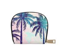 SHFJASBNUMG Anime Forest - Cartera de piel con diseño de tulipán Kawai, paquete de tarjetas estéticas para viajeros activos, para tarjetas de tránsito e identificaciones de acceso rápido, 9 x 11 cm