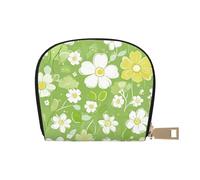SHFJASBNUMG Anime Forest - Cartera de piel con diseño de tulipán Kawai, paquete de tarjetas estéticas para viajeros activos, para tarjetas de tránsito e identificaciones de acceso rápido, 9 x 11 cm