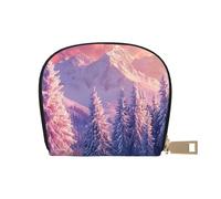 SHFJASBNUMG Cartera abstracta de dibujos animados, bolsa de cuero para amantes de las compras, organizador de tarjetas de lealtad, 9 x 11 cm, A25, 9X11CM