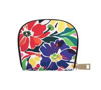 SHFJASBNUMG Cartera abstracta de dibujos animados, bolsa de cuero para amantes de las compras, organizador de tarjetas de lealtad, 9 x 11 cm, a3, 9X11CM