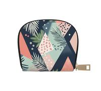 SHFJASBNUMG Cartera abstracta de dibujos animados, bolsa de cuero para amantes de las compras, organizador de tarjetas de lealtad, 9 x 11 cm, a10, 9X11CM