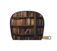 SHFJASBNUMG Cartera abstracta de dibujos animados, bolsa de cuero para amantes de las compras, organizador de tarjetas de lealtad, 9 x 11 cm, A19, 9X11CM