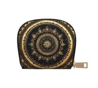 SHFJASBNUMG Palm Trees - Paquete de tarjetas de piel de acuarela negra neón, fondo texturizado, cartera para atletas, manos libres, 9 x 11 cm, A17, 9X11CM