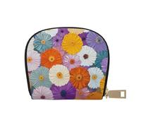 SHFJASBNUMG Palm Trees - Paquete de tarjetas de piel de acuarela negra neón, fondo texturizado, cartera para atletas, manos libres, 9 x 11 cm, A33, 9X11CM