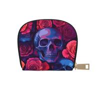 SHFJASBNUMG Palm Trees - Paquete de tarjetas de piel de acuarela negra neón, fondo texturizado, cartera para atletas, manos libres, 9 x 11 cm, a16, 9X11CM