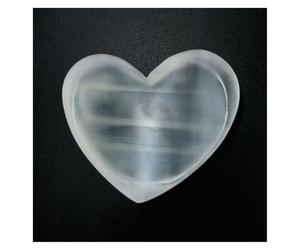 SHFTQXSLAT 1 Cuenco de 100-120 g Yeso con Forma corazón y Luna, Piedras, decoración, Manualidades, Adornos, Gemas