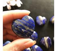 SHFTQXSLAT 1pc Heart Shape Rose Quartz Crystal Stone Crafts Home Decor Gifts Labradorite Crystals (Color : 30x30mm-04, Size 1pcs)