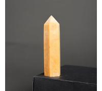 SHFTQXSLAT 7-8cm Crystal Point Quartz Rainbow Wand Column Rose Rock Home Decor Stone (Color : Yellow)