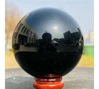 SHFTQXSLAT Beautiful Obsidian Ball Crystal Home Decoration Ornaments (Size : 40mm)