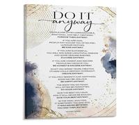 SHFTQXSLAT Gods Grace Inspirational Poem Canvas Wall-Art for Faith Based Home or Office Decor(Framed,16x24inch(40x60cm))