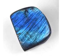 SHFTQXSLAT Labradorite Rough Stones Polished Blue Crystal Stone Irregular Raw Crystals for,Tumbling, Cabbing,Gift,Home Decor,400~500g