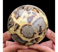 SHFTQXSLAT septarian Sphere Septarium Dragon Stone Crystal Ornaments (Size : 40-45mm)