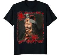 SHG Vlad Tepes Count Dracula Graphic Art Vampire T-Shirt(X-Large)