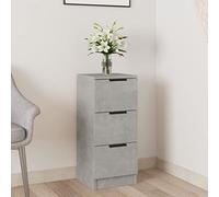 ShGaxin Aparador de Madera contrachapada Gris hormigón 30x30x70 cm, Mueble Salon, Aparadores para Salon, Mueble Comedor, Mueble Auxiliar Salón, Armario Salon, Mueble Aparador 811159