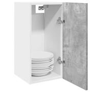 ShGaxin Armario Colgante contrachapada Gris hormigón 30x31x60 cm, Muebles De Cocina, Armario Cocina, Armario Multiusos, Mueble Auxiliar Cocina, Armario Despensa - 856100