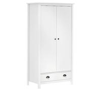 ShGaxin Armario de 2 Puertas, Armarios Dormitorio, Armario Ropero, Dormitorios es Completos, Hill Range Madera Maciza Pino 89x50x170 cm