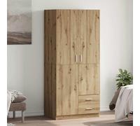 ShGaxin Armario de baño Madera ingeniería marrón Roble 33x33x120,5 cm, Muebles De Baño, Mueble Baño Auxiliar, Columna Baño, Auxiliares para Baños - 842470
