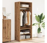 ShGaxin Armario de Madera de ingeniería Roble Artesanal 80x50x200 cm, Armarios Dormitorio, Armario Ropero, Roperos De Dormitorio, Armario para Habitación - 3307701