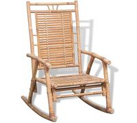 ShGaxin Silla Mecedora, Silla Balancin, Sillas Terraza Exterior, Mecedora para Terraza, Sillas Jardin, de bambú