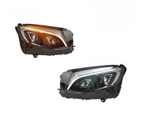 SHGJGH Faros Delanteros Para Benz Para GLC W253 2016-2019 Lámparas LED Conjuntos Faros Antiniebla DRL Freno Lámpara Señal Giro Plug And Play Luz Delantero