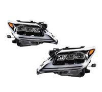 SHGJGH Faros Delanteros Para LX570 2009-2015 Estilo De Coche Faros Delanteros LED Faro DRL Lente Proyector Luz Baja Accesorios Automóvil Luz Delantero