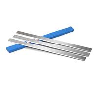 SHGUOMSC 3 Hojas de cepilladora Madera W4 HSS, Cuchilla Cuchillo, cortadora eléctrica, for carpintería, Corte Dura, Longitud 160-260 mm