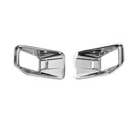 SHGUOMSC Pegatina de Consola Central for F150 2015 2016 2017 2018 2019 2020 ABS, Cubierta Decorativa luz antiniebla del Parachoques Delantero Externo Coche(Chrome)