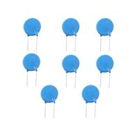 SHGUOMSC Resistencias Dependientes De 20 Piezas 10mm 10D102K/151K/180K, Voltaje Varistor Óxido Metálico, Varistores Disco con Fuerte Aplicabilidad(201)