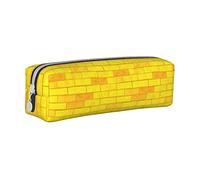 shgwehh Estuche para lápices de pavo real con cremallera, duradero, portátil, bolsa de almacenamiento de oficina, soporte de aseo de viaje para mujeres y hombres, The Yellow Brick Road, Talla única,