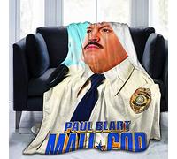 shgwehh Manta de microforro polar súper suave de Paul Blart Mall Cop, adecuada para mantas de sofá para adultos y niños, mantas de cama de 60 x 50 pulgadas
