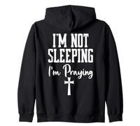 Shh Im Not Sleeping Im Praying Mama Prayer Mom God Pray More Sudadera con Capucha