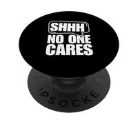 Shh Nadie se Preocupa PopSockets PopGrip Adhesivo