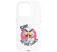 Shhh a nadie le importa el pato por uno que necesita calma Carcasa para iPhone 15 Pro