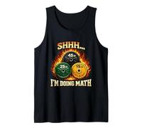 Shhh Estoy Haciendo matemáticas Entrenamiento Divertido con Camiseta sin Mangas