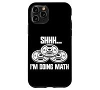 Shhh... Estoy Haciendo matemáticas Levantador de Pesas Fitness Gimnasio Amante Carcasa para iPhone 11 Pro