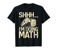 Shhh I'm Doing Matemáticas Fitness Pesas Gimnasio Amante Entrenamiento Deporte Camiseta