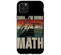 Shhh I'm Doing Matemáticas Fitness Pesas Gimnasio Amante Entrenamiento Deporte Carcasa para iPhone 11 Pro MAX