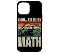 Shhh I'm Doing Matemáticas Fitness Pesas Gimnasio Amante Entrenamiento Deporte Carcasa para iPhone 12 Pro MAX