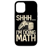 Shhh I'm Doing Matemáticas Fitness Pesas Gimnasio Amante Entrenamiento Deporte Carcasa para iPhone 12/12 Pro