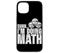 Shhh I'm Doing Matemáticas Halterofilia Pesas Entrenamiento Deporte Carcasa para iPhone 13