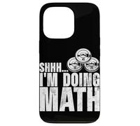 Shhh I'm Doing Matemáticas Halterofilia Pesas Entrenamiento Deporte Carcasa para iPhone 13 Pro