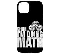 Shhh I'm Doing Matemáticas Halterofilia Pesas Entrenamiento Deporte Carcasa para iPhone 15 Plus