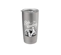 Shhh I'm Reading Vaso térmico de acero inoxidable de doble pared