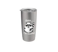 Shhh I'm Reading Vaso térmico de acero inoxidable de doble pared