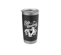Shhh I'm Reading Vaso térmico de acero inoxidable de doble pared