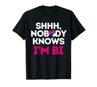 Shhh, nadie sabe que soy bisexual Camiseta
