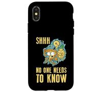 Shhh No One Needs To Know Carcasa para iPhone X/XS