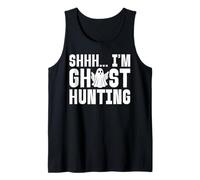 Shhh... Soy Cazador de Fantasmas de Caza Camiseta sin Mangas
