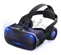 SHHYD Gafas De Realidad Virtual Compatible con El Teléfono Android iOS, Gafas Realidad Virtual VR Universal VR Headset Suave Cómodo Gafas 3D VR para Juegos De Play Video De Películas